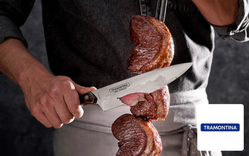 Referenz von Tramontina, Haushaltswaren Hersteller, Messer in der Küche